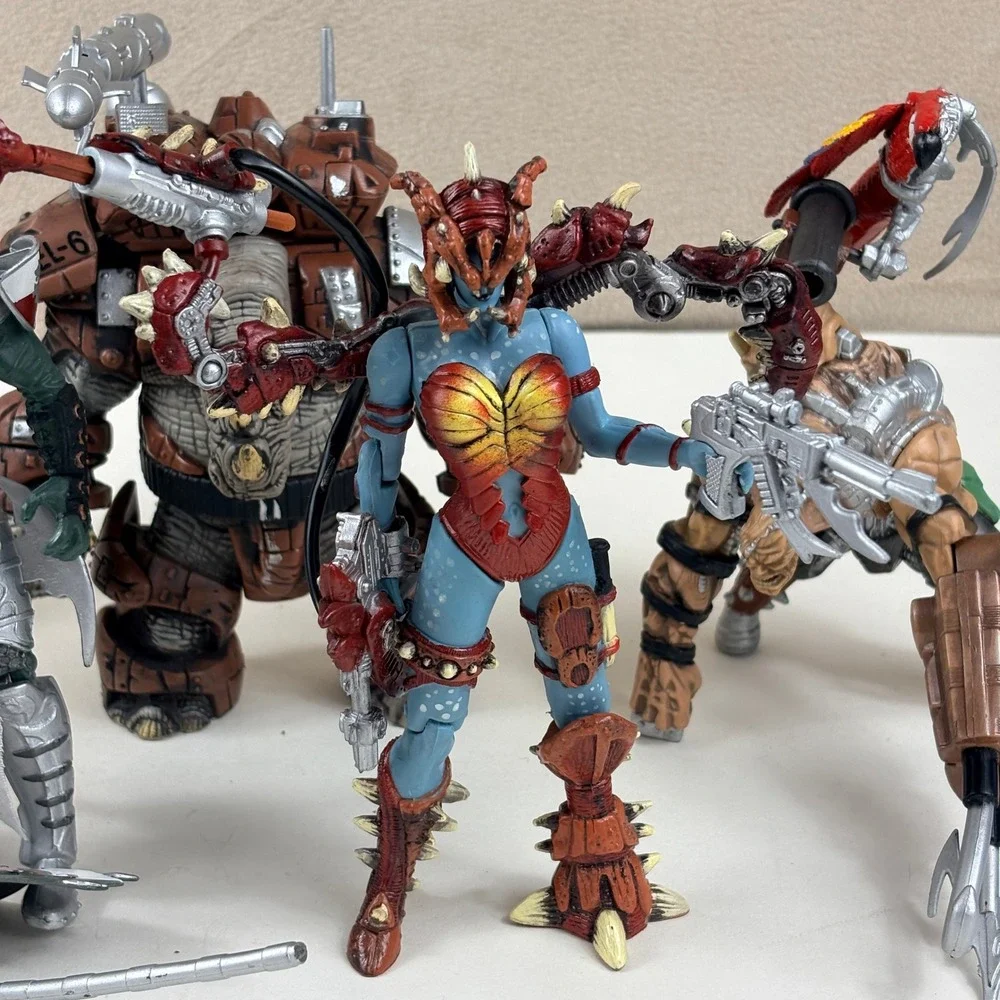 McFarlane Toys 1996 TOTAL CHAOS Series‎ 1 Figure Lot of 6 w Accessories